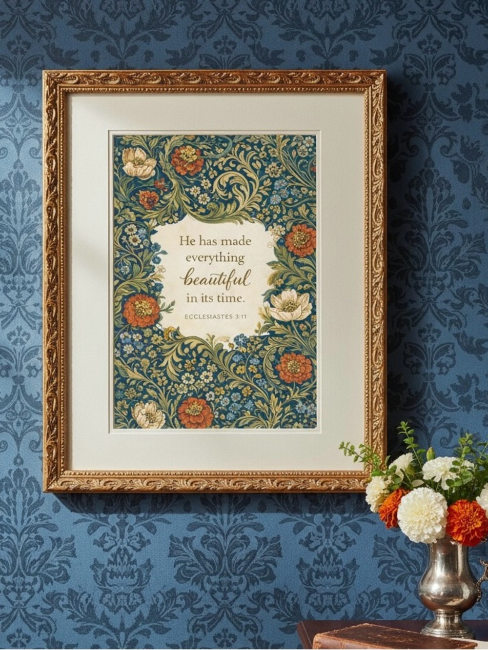 DDS Art Print, 8x10, Bible Verse, Paper Print, Unframed, Craftsman Series